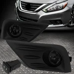 For 16-18 Nissan Altima Smoked Lens Front Bumper Fog Light Lamps W/bezel+switch. Fixed Price $35.10.