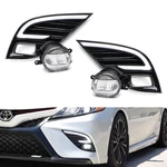 Jdm-spec Led Fog Light Kit W/ White/amber Drl Bezels For 18-20 Camry Xse. Fixed Price $164.09.