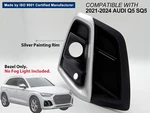 2021 - 2024 Audi SQ5 Fog Light Bezel With Silver Rim Passenger Side AU1039162. Fixed Price $69.99.