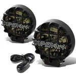 Dna Motoring FL-6-USW-SM-BK Round Fog Lights W/switch. Fixed Price $67.14.
