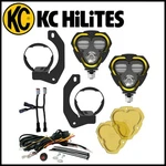 Kc Hilites Flex Era 3 Dual Mode Led Fog Lights Kit Pair Fit 07-24 Jeep Wrangler. Fixed Price $749.99.