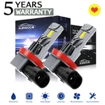 Auimsoco H11 Led Headlight Slim 2-SIDED Bulbs 600W 330000LM Low Beam Super White. Fixed Price $39.98.