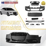 For 2013 2014 2015 2016 Audi A4/S4/A4 Quattro Complete Bumper Cover Grille Set. Fixed Price $681.99.
