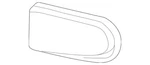 Genuine Mercedes-benz Lens 170-826-09-90-64. Fixed Price $42.75.