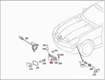 Genuine Mercedes A209 C209 C215 CL203 R171 R230 S203 W203 Lamp Unit 2038201156. Fixed Price $206.23.