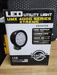 Vision Lighting 9118307 Xtreme Black 4" Round 5W Wide Led Flood. Fixed Price $99.99.