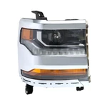Labwork Right Headlight For 2016-2018 Chevy Silverado 1500 Hid Chrome Housing. Fixed Price $78.40.