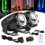 For By Sides Rzr Utv Accessories Rgb Laser Lights Spot Pods Whipless. Fixed Price $155.90.