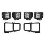 Westin 58-9915 Outlaw Black Square Bumper Light Kit. Fixed Price $467.99.