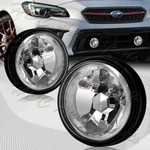 Universal 3.5" Round Clear Lens Chrome Reflector 12V Fog Driving Lights Lamp Kit. Fixed Price $33.99.