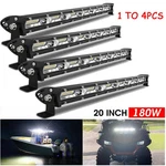 1-4X 20" Slim Led Work Light Bar Spot Flood Combo For Suv Atv Offroad Truck 4WD. Fixed Price $55.90.