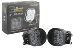SS3 Led Sae/dot Type Fog Kit Pro Optic White W/amber Backlight. Fixed Price $499.95.