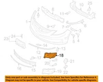 Mazda Oem 09-13 6-GRILLE Grill-outer Left GS3L50C21C. Fixed Price $18.32.
