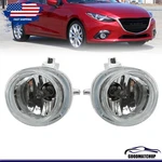 Left&right Front Bumper Fog Light Lamps W/ Bulbs For Mazda 3 6 MX-5 Miata CX-7. Fixed Price $30.14.