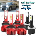 For Gmc Yukon Xl 2000-2006 6X Combo 6000K Led Headlight Hi-lo Fog Bulbs. Fixed Price $35.62.