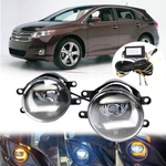 Fit 2009-2015 Toyota Venza Led Drl Fog Lights Lamps Clear Lens Turn Signal Lh+rh. Fixed Price $62.99.