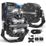 Led Off Road Pods 3.5" Spot Beam Side Shooter Rgb Work Lights 6000K White. Fixed Price $136.34.