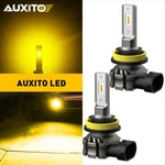 2X Auxito H11 H8 H9 Led Fog Light Bulbs Driving Lamp Drl Yellow 3000K High Power. Fixed Price $27.54.