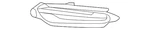 Genuine Honda Outer Grille 71105-T7A-J20. Fixed Price $46.77.