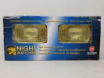 Vintage Peterson Pm Night Watcher Amber Halogen Oe Fog Light Kit TWV519-2. Fixed Price $49.99.