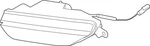 Genuine Infiniti Daytime Run Lamp 26600-5UA0A. Fixed Price $640.70.