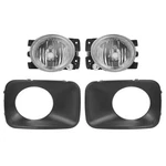 Hecasa Pair Lights W/fog Lamp Trim For Honda Pilot 2009-2011 71107-SZA-A00ZZ. Fixed Price $88.33.