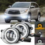 Fit Toyota Highlander 2014-2020 Front Bumper Led Fog Lights Lamp Left&right Side. Fixed Price $39.99.