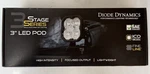 Diode Dynamics 3" White Sport Led Pod Pair Combo With Amber Backlight. Fixed Price $225.00.