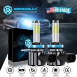 6-SIDES H11 Led Headlight H9 H8 2800W 420000LM High/low Beam Bulb Hid Fog Lights. Fixed Price $25.57.