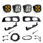 Baja Designs Squadron Amber Sae Pro Led Fog Lights Upfitter For 23-25 F250 F350. Fixed Price $1124.95.