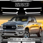 Vland Full Led Projector Headlights For 2019-2024 Dodge Ram 1500 W/animation Set. Fixed Price $439.99.