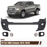 Front Bumper Cover W/fog Lamp Light Bezel Assembly For 2015-2020 Gmc Canyon 5PCS. Fixed Price $314.99.