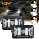 Auxbeam Fog Lights With Drl+turn Extension Cord Ford F150 2015-2020. Fixed Price $52.99.