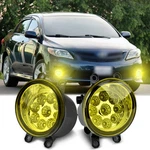 Yellow Fog Lights Driving Bumper Lamps Left&right For Toyota Corolla 2009-2013. Fixed Price $25.99.
