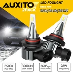 Auxito 9145 9140 H10 Led Fog Light Bulbs White Ford F150 F250 F350 2004-2021. Fixed Price $19.94.