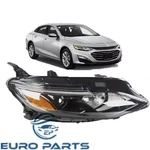 For 2019-2024 Chevrolet Malibu Passenger Side Halogen Headlight (w/ Bulb) Rh. Fixed Price $158.00.