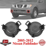 Set Of Front Bumper Fog Light Cover Trims For 2005-2012 Nissan Pathfinder. Fixed Price $61.95.