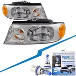 Fits 98-02 Lincoln Navigator Headlights Headlamps Pair Halogen Set W/xenon Bulbs. Fixed Price $151.19.