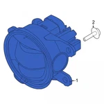 Genuine Ford Fog Lamp Assembly JX7Z-15201-A. Fixed Price $193.74.