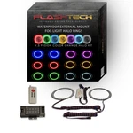 External Led Fog Light Halo Ring Multi-color Kit Ford C-max 13-14. Fixed Price $110.60.