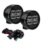 Vision X CR-4 Led Cannon Race Series Fog Beam Driving Lights Black Clear/white. Fixed Price $346.98.