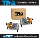 Trq Headlight Assembly Set Driver & Passenger Side Fits 2003-2006 Honda Element. Fixed Price $179.95.