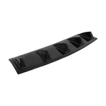 23 Rear Bumper Diffuser Shark Fin Spoiler Lip Wing Splitter Black Chassis. Fixed Price $31.99.