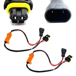 Plug-n-play Error Free Decoder Wiring For 9005 9006 Led Bulbs On Fog Lights Drl. Fixed Price $17.09.