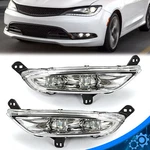 Led Pair Fog Lights Left & Right Chrome For 2015 2016 Chrysler 200. Fixed Price $66.09.