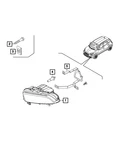 Genuine Mopar Bulb 68641309AA. Fixed Price $24.45.
