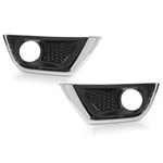 Fit For 2017-2020 Jeep Compass Front Bumper Fog Light Cover Bezel Left+right. Fixed Price $27.03.