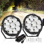 Auxbeam 2X 7INCH 105W Led Work Lights Offroad Driving Fog Atv Utv For Toyota Suv. Fixed Price $157.99.