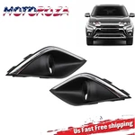 Rh+lh Front Bumper Fog Lamp Light Cover Bezel For Mitsubishi Outlander 2016-2019. Fixed Price $26.39.