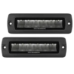 Go Rhino 750300621SBF Blackout Sixline 6-LED Flood Lights With Flush Mount Pair. Fixed Price $169.99.